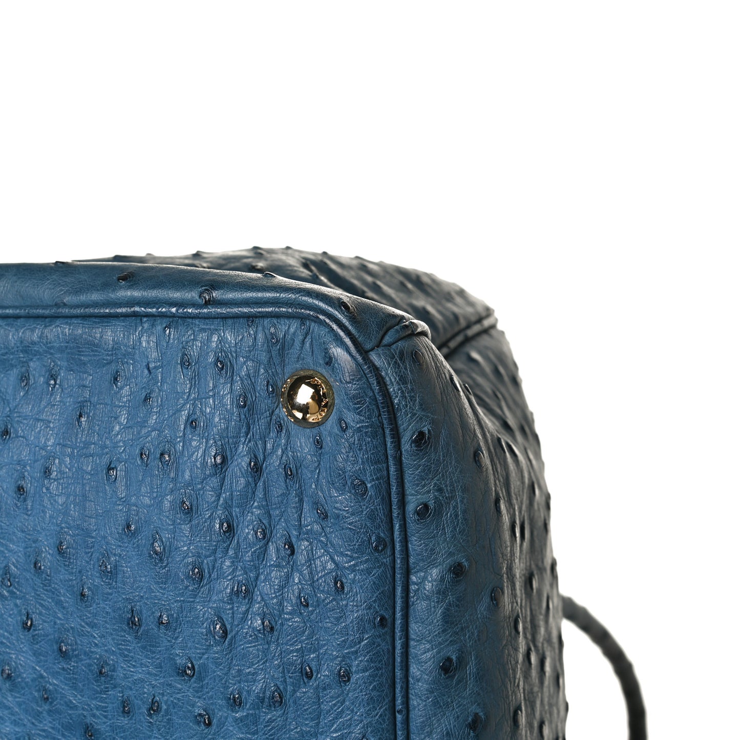 Ostrich Executive Tote Cobalto