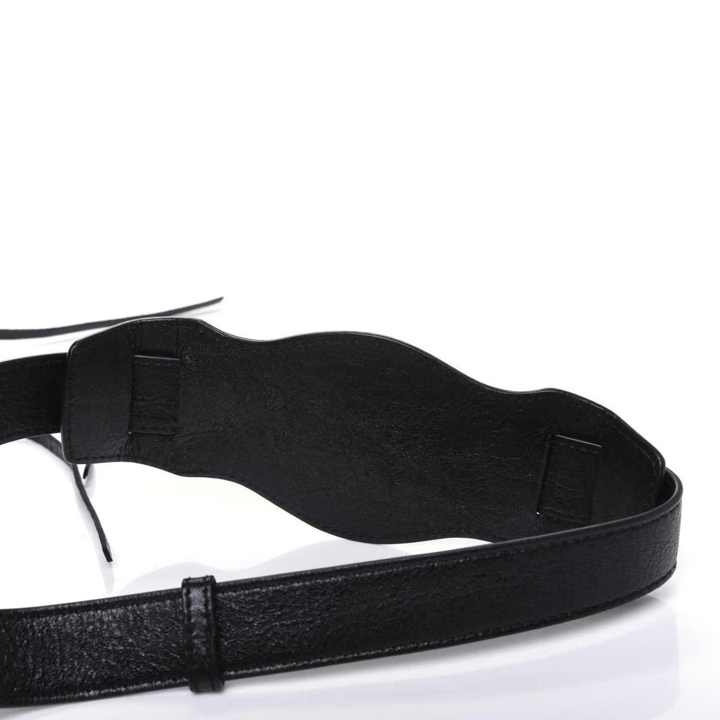 Agneau Classic Silver Hardware Mini City Black