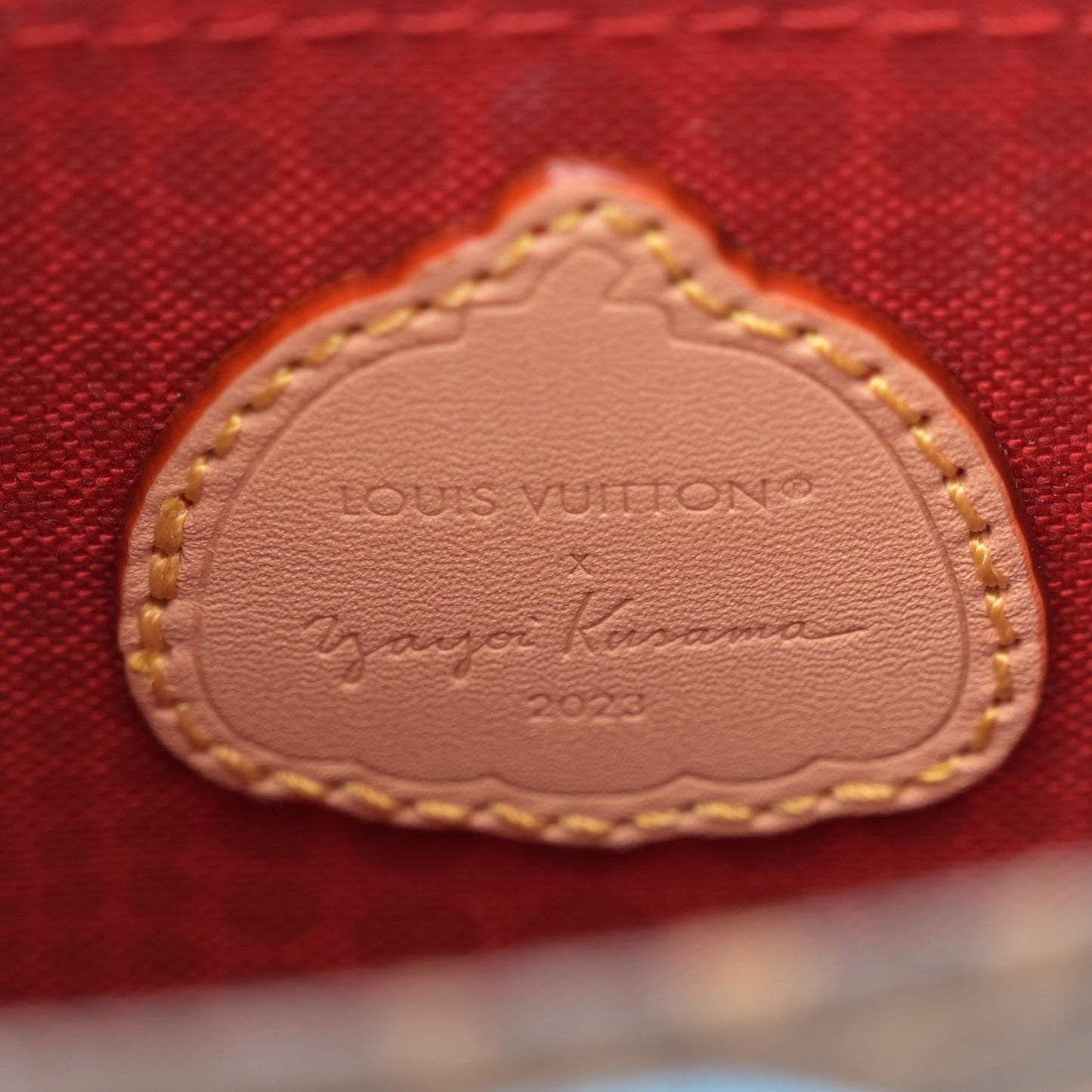 LV X YK Monogram Dots Petit Sac Plat Multicolor