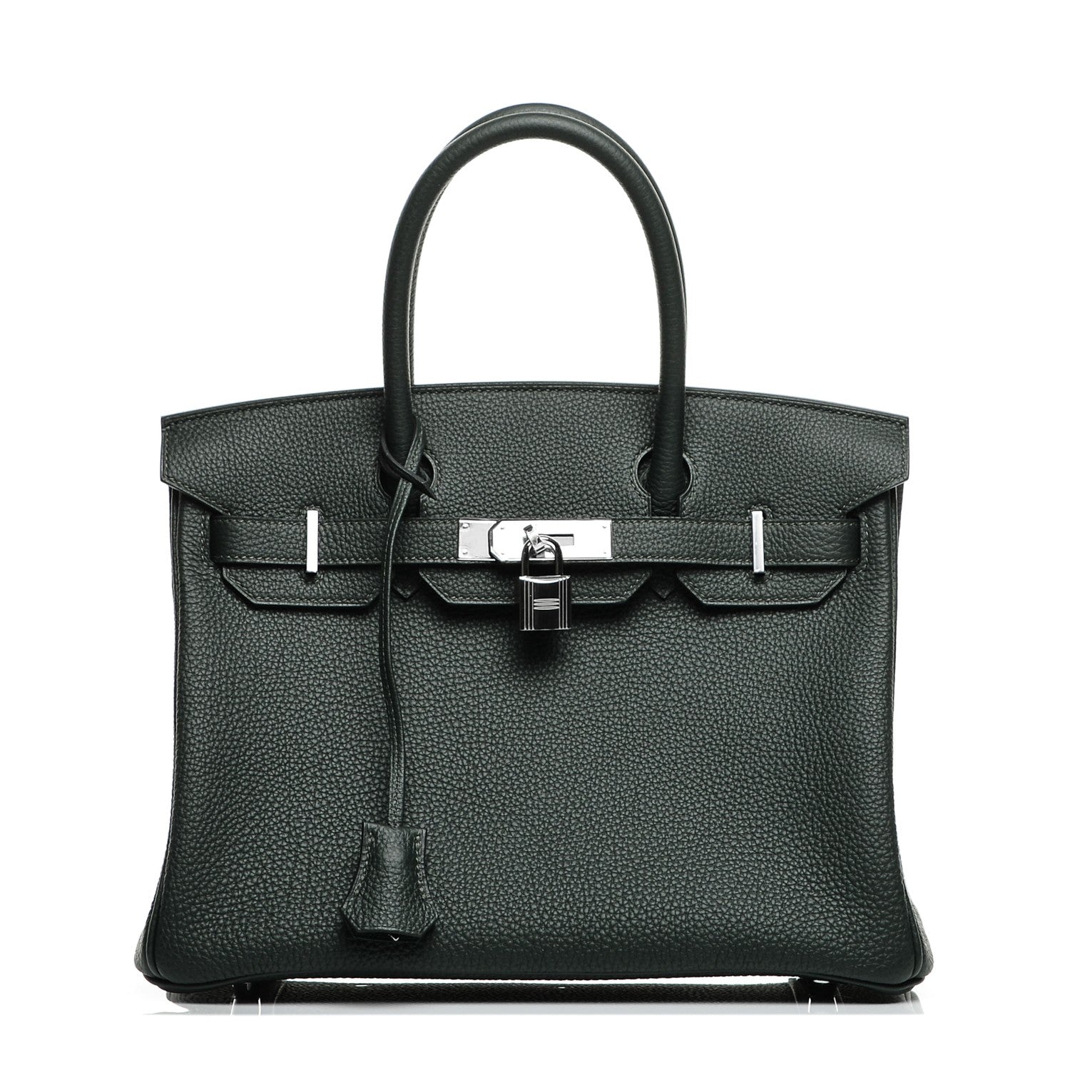 Hermes Togo Birkin 30 Vert Fonce 1 of 33