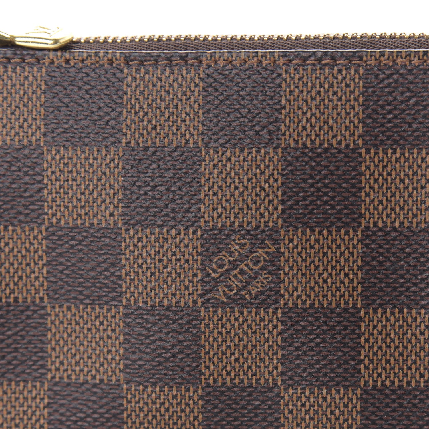 Louis Vuitton Damier Ebene Mini Pochette Accessories 10 of 11