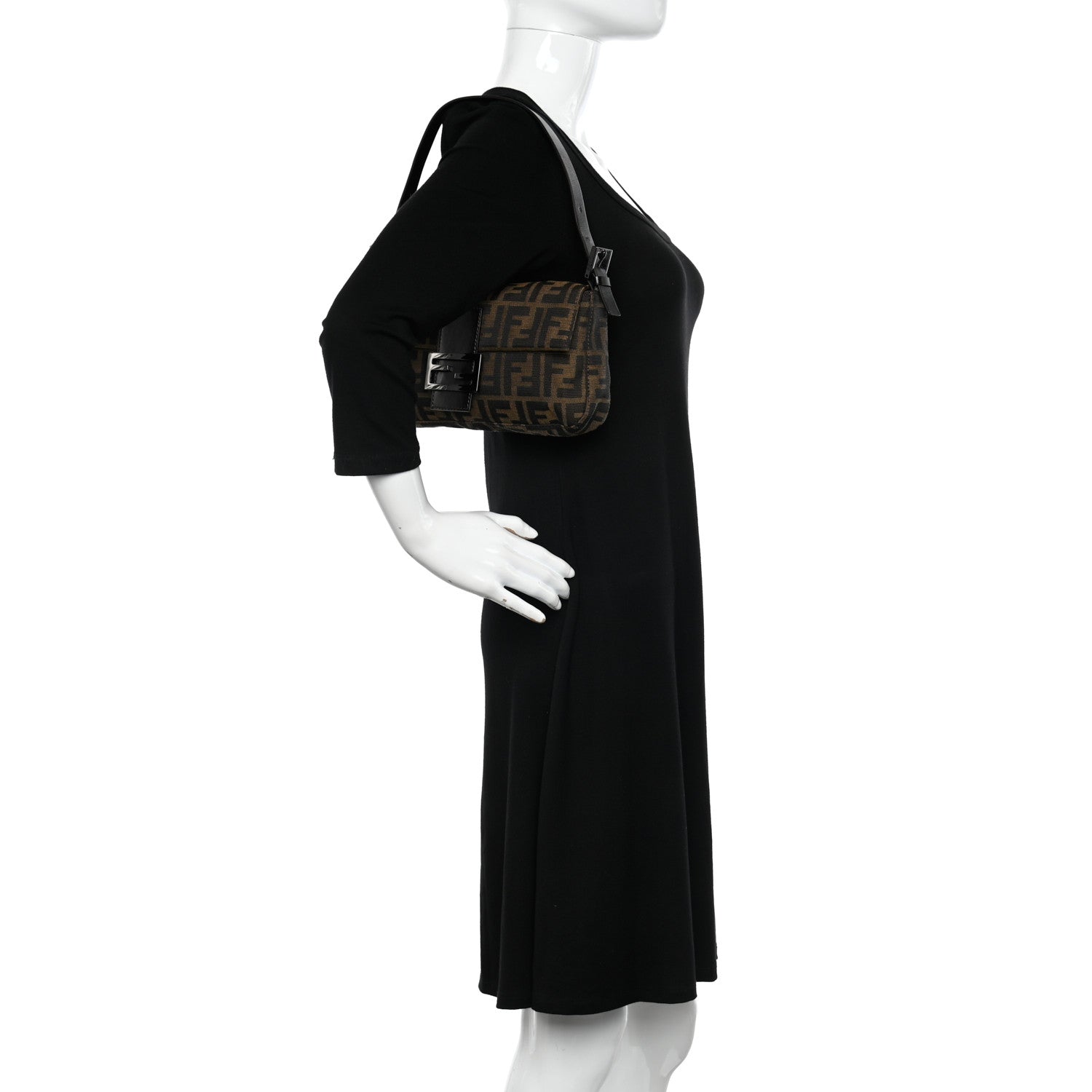 Fendi Zucca Baguette Tobacco 2 of 11