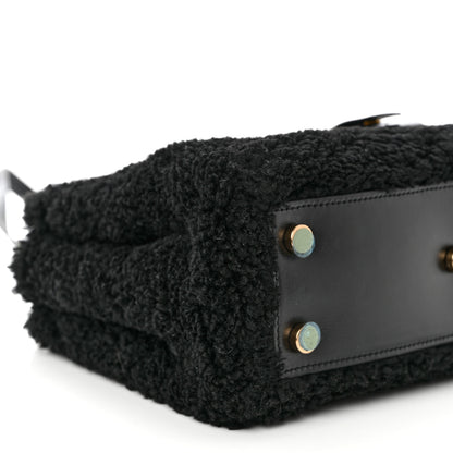 Saint Laurent Shearling Nano Sac De Jour Black 7 of 8