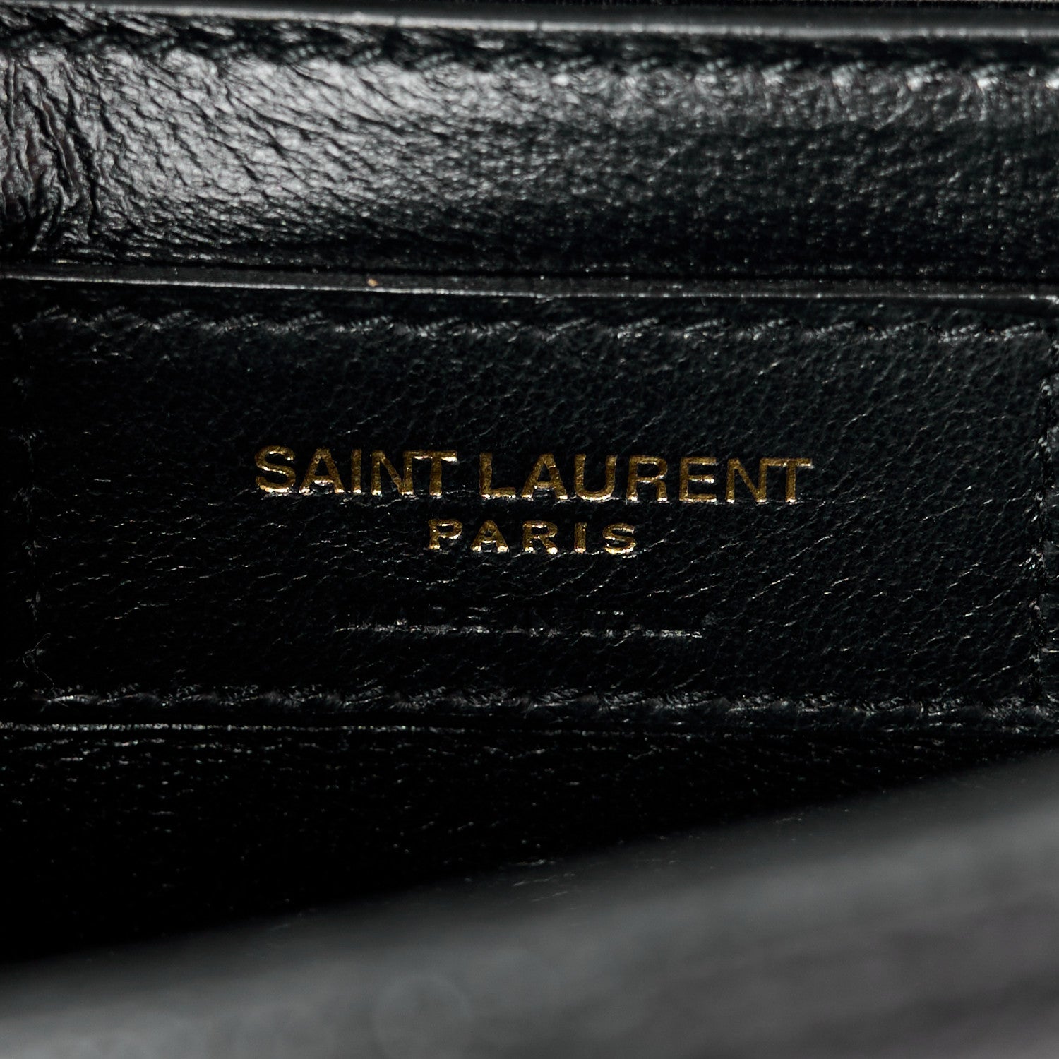 Saint Laurent Grain De Poudre Textured Mixed Matelasse Triquilt Small Monogram Satchel Black 6 of 11