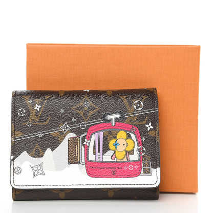 Louis Vuitton Monogram 2019 Christmas Animation Victorine Wallet Fuchsia 8 of 8