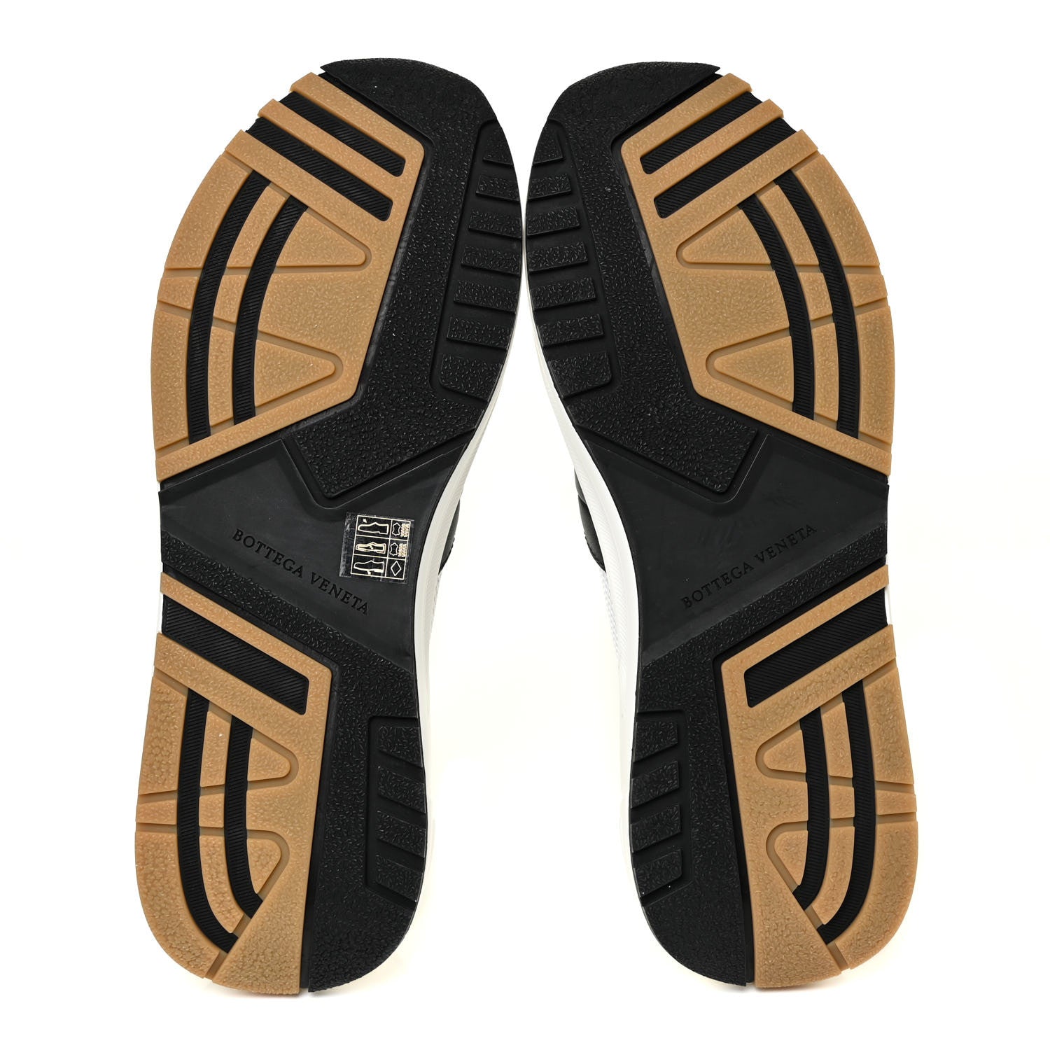 Bottega Veneta Calfskin Technical Mesh Speedster Sneakers 42 White Black 5 of 14