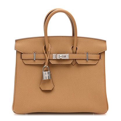Hermes Togo Birkin 25 Biscuit 1 of 11
