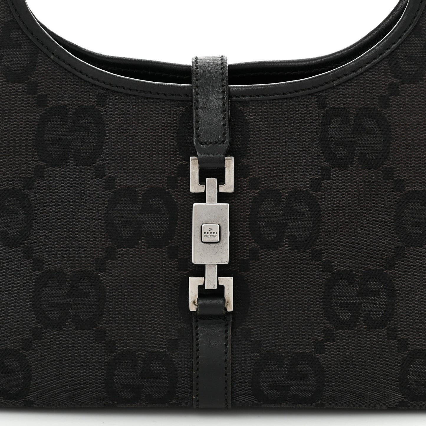 Monogram Small Bardot Black