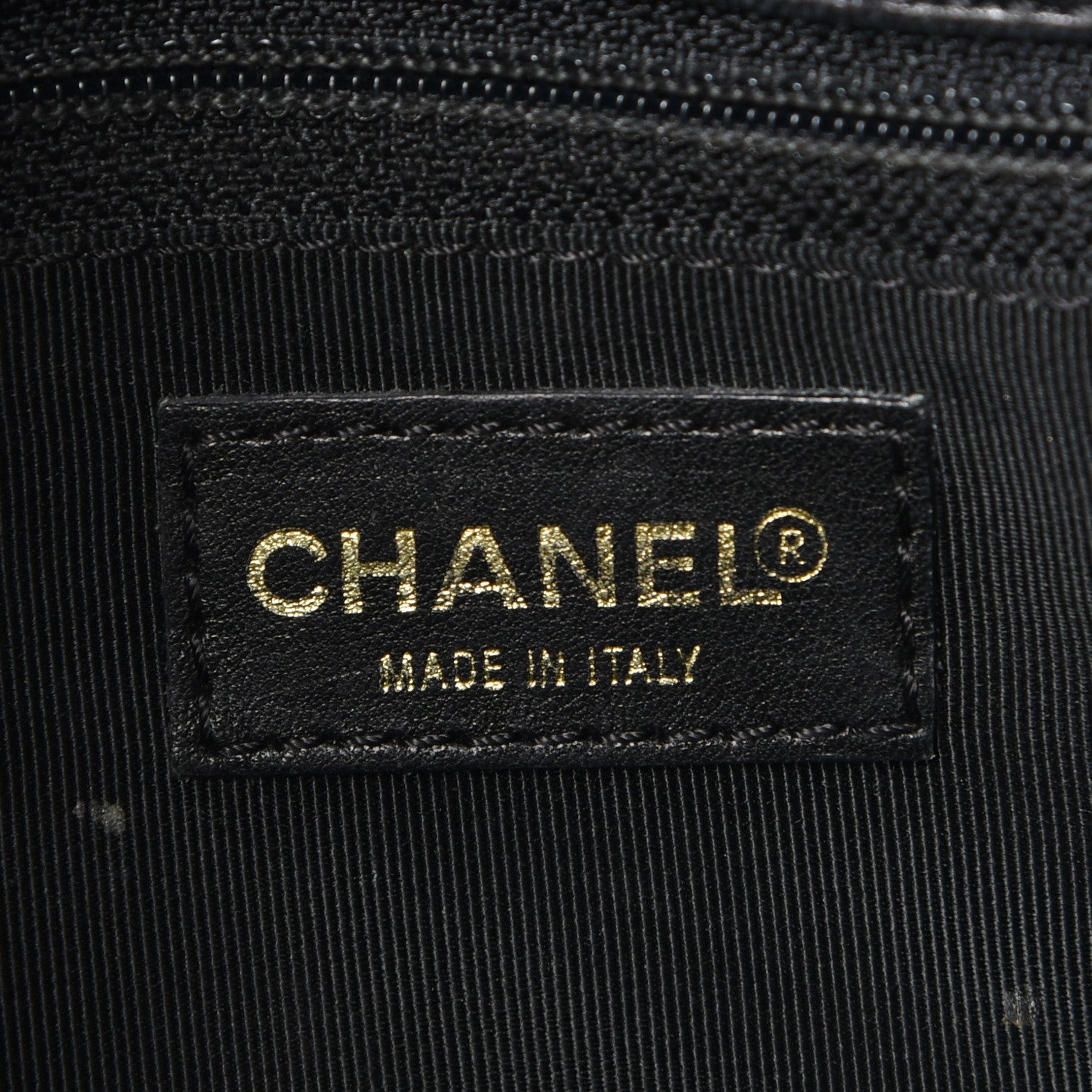 Chanel Lambskin Quilted CC Chocolate Bar Flap Black 6 of 7