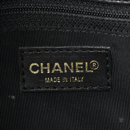 Chanel Lambskin Quilted CC Chocolate Bar Flap Black 6 of 7