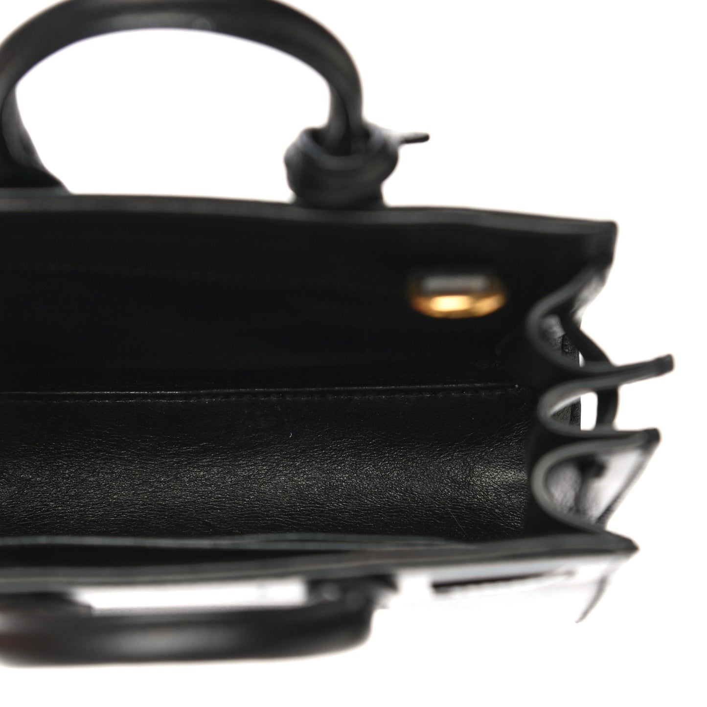 Calfskin Toy Sac De Jour Black