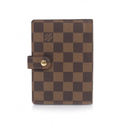 Louis Vuitton Damier Ebene Small Ring Agenda w Notepad 1 of 10
