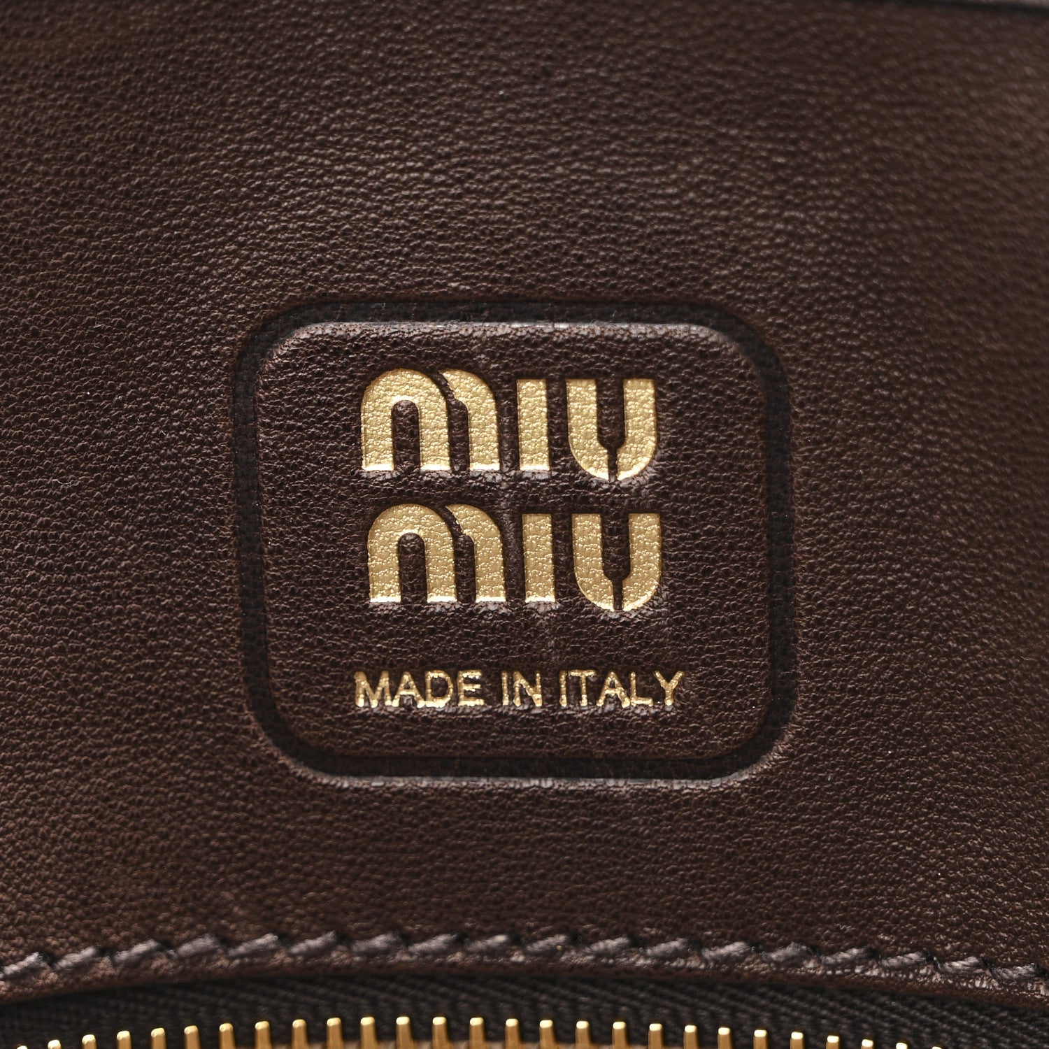 Miu Miu Nappa Medium Aventure Bag Radica 1784008 – FASHIONPHILE