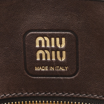 Miu Miu Nappa Medium Aventure Bag Radica 6 of 9
