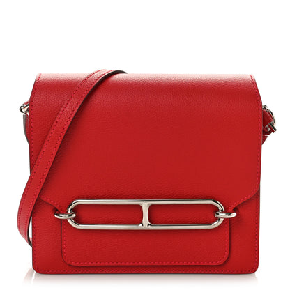 Hermes Evercolor Mini Sac Roulis Rouge Casaque 1 of 8