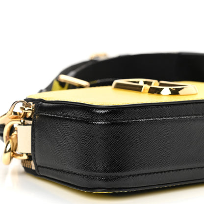 Marc Jacobs Saffiano Small Snapshot Camera Bag Yellow 9 of 11