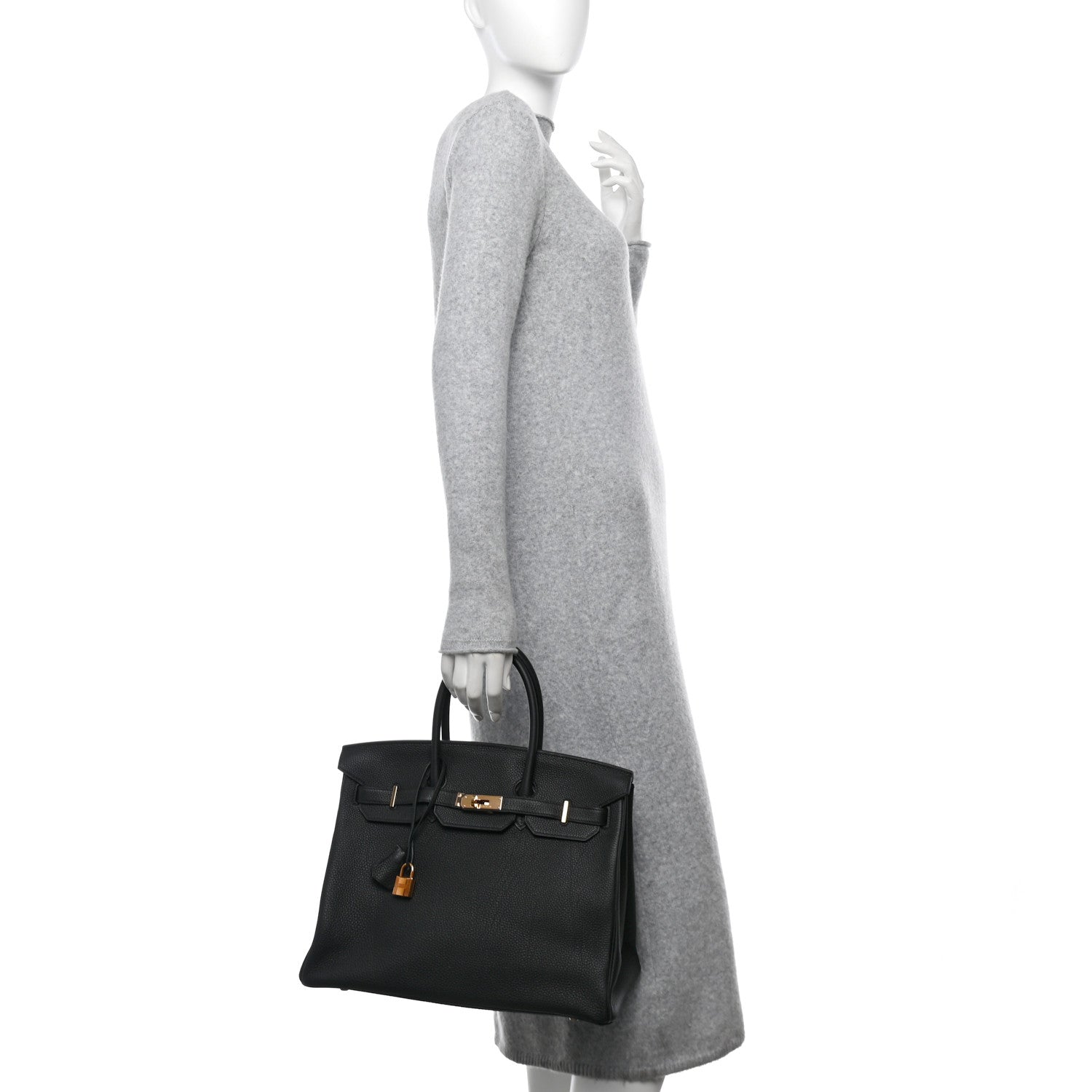 Hermes Togo Birkin 35 Black 2 of 11