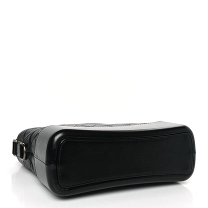 Chanel Aged Calfskin Quilted Medium Gabrielle Hobo Black 4 of 9