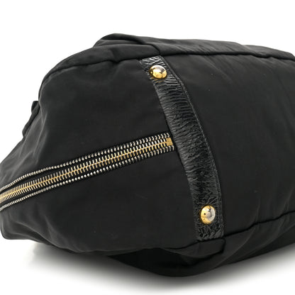Prada Tessuto Nylon Spazzolato Tote Black 10 of 16