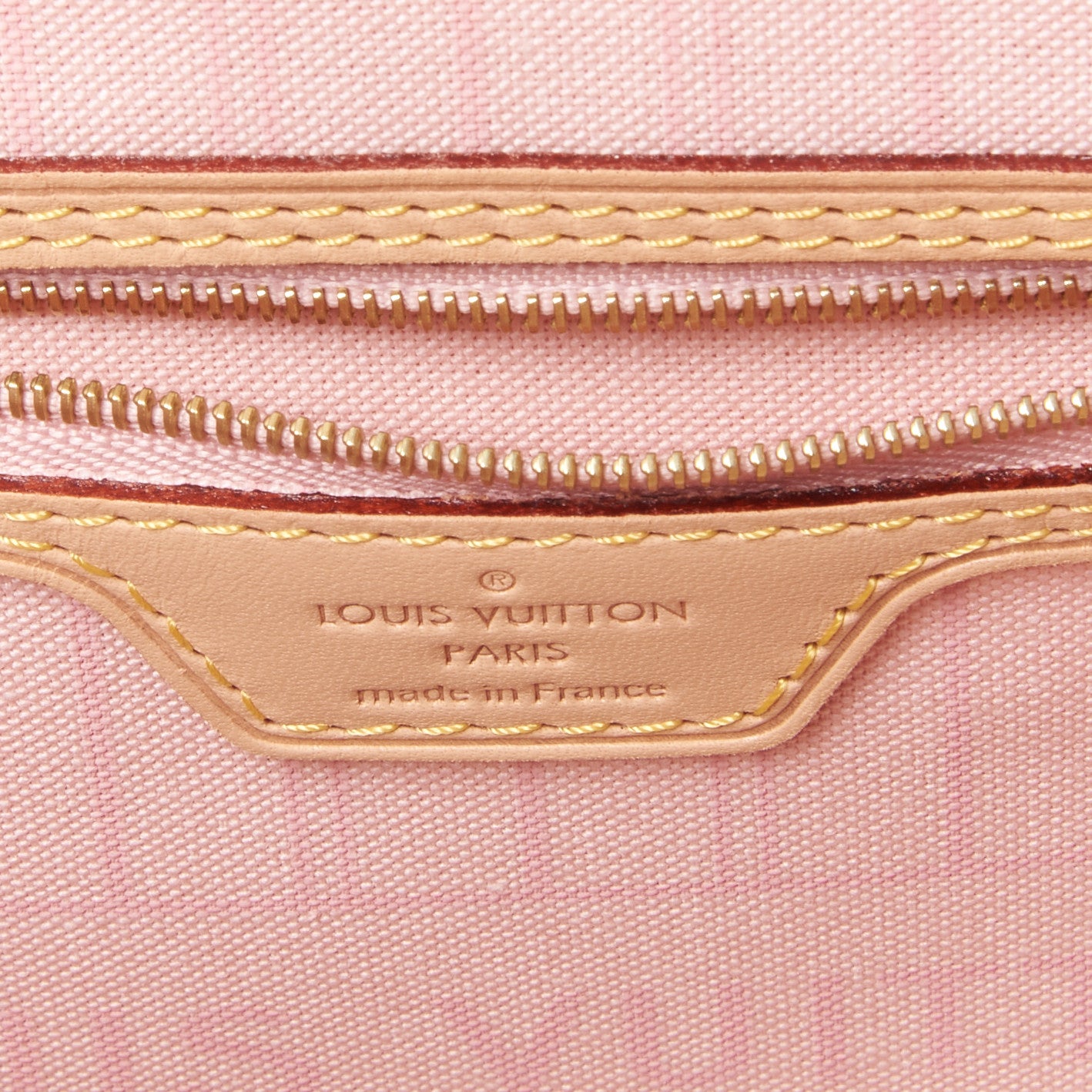Damier Azur Neo Neverfull MM Rose Ballerine