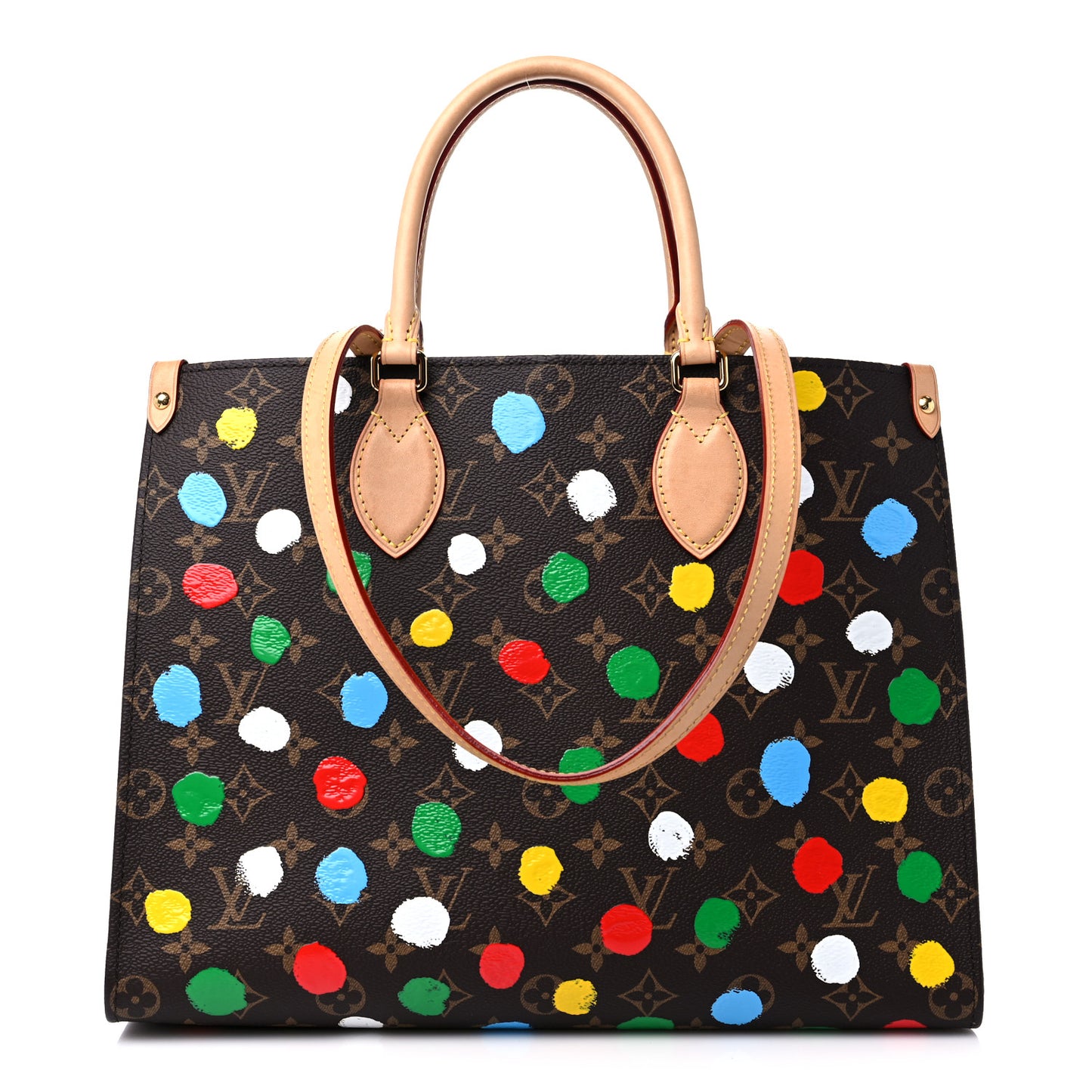 LV X YK Monogram Onthego MM Multicolor