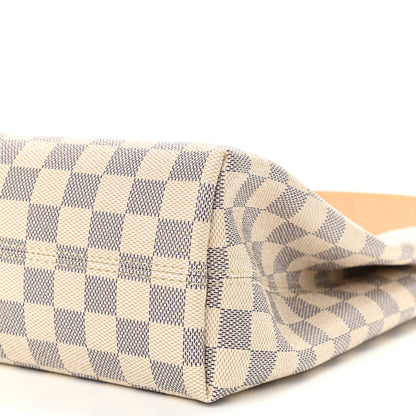 Louis Vuitton Damier Azur Graceful PM Rose Ballerine 9 of 12