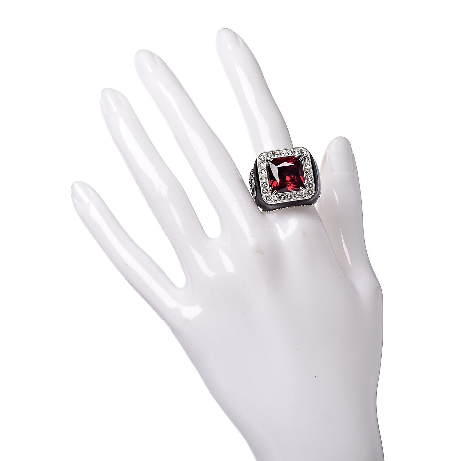 (T-Pablow)GUCCI グッチ レッドストーンリング アクセサリー (T-Pablow様専用)GUCCI グッチ レッドストーンリング