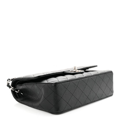 Chanel Caviar Quilted Medium Double Flap Black 4 of 12