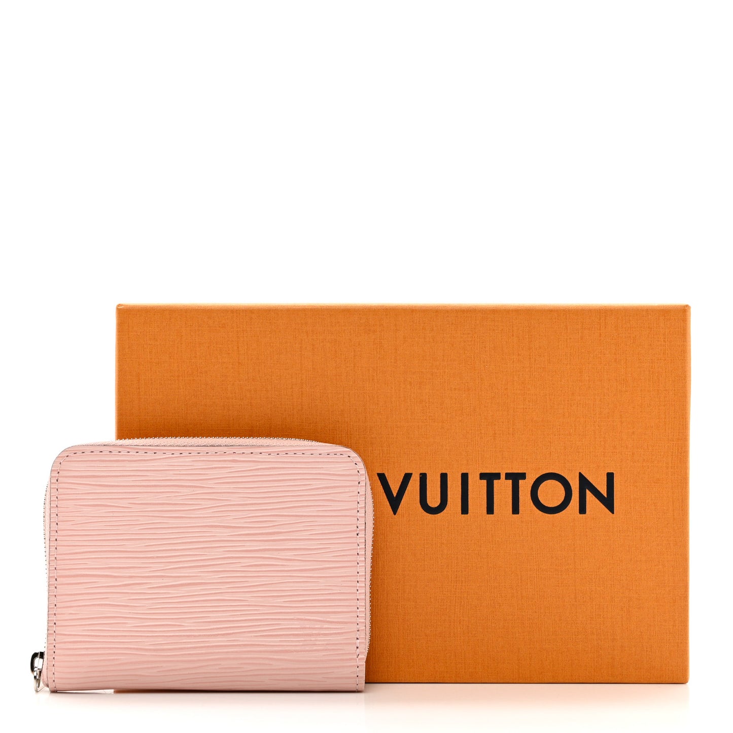 Epi Zippy Coin Purse Rose Ballerine