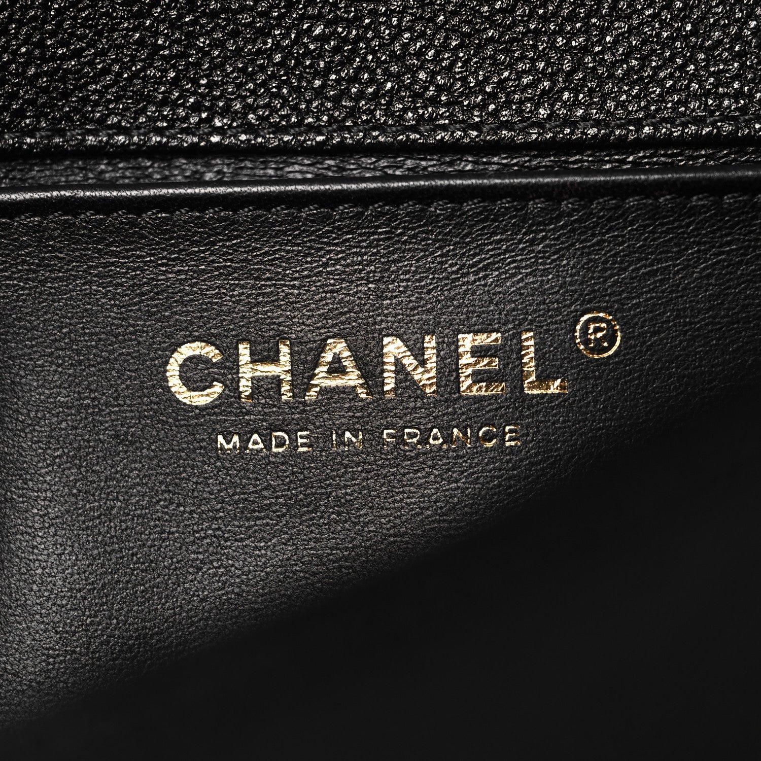 Chanel Caviar Chevron Quilted Medium Boy Flap Black 5 of 10