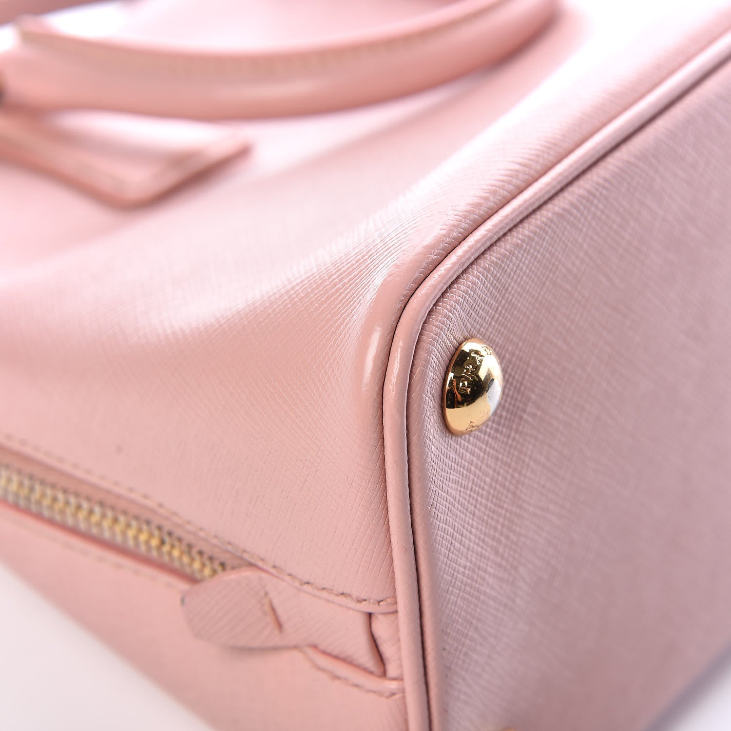 Prada Saffiano Vernice Small Promenade Tote Orchidea 13 of 14