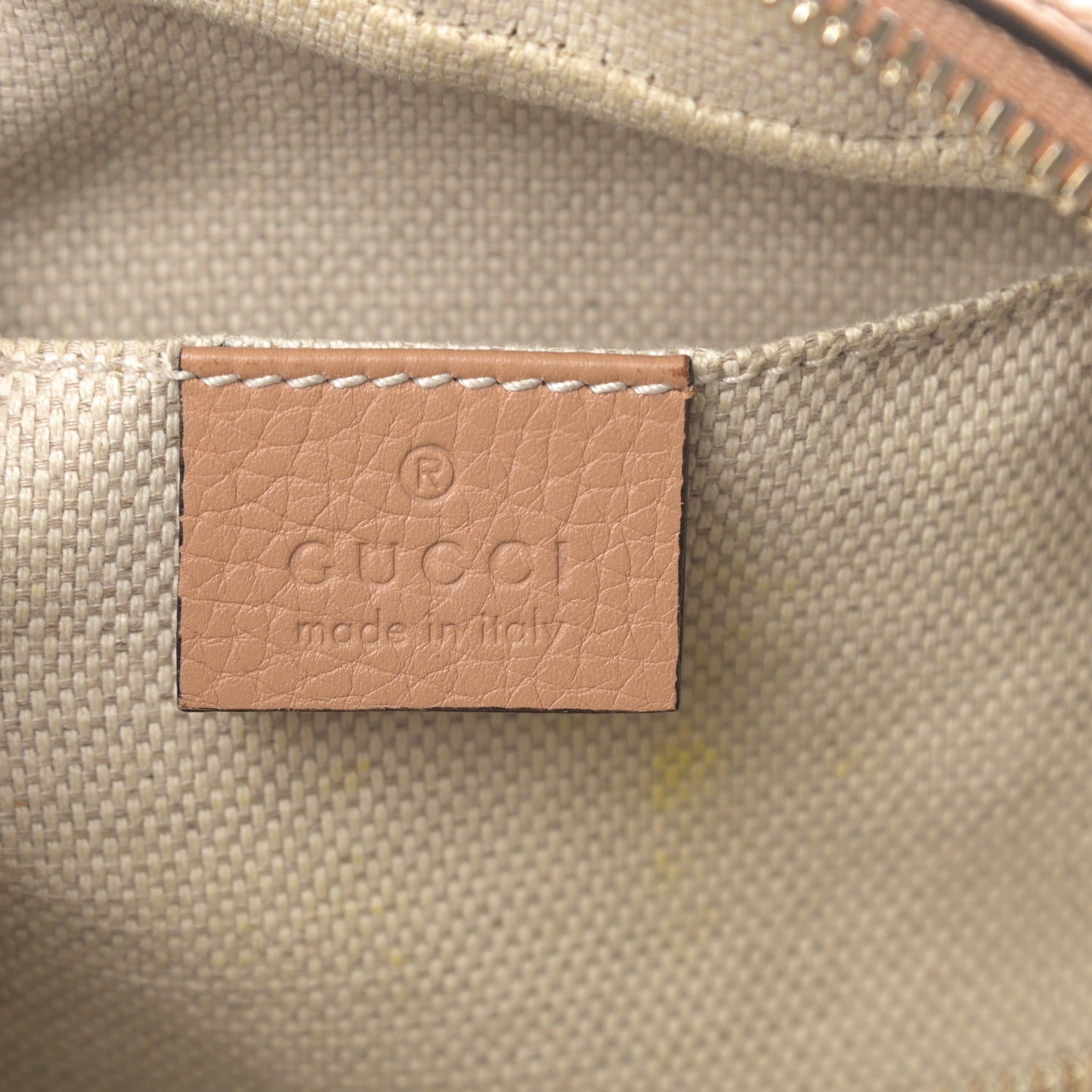 Pebbled Calfskin Small Soho Disco Bag Camelia