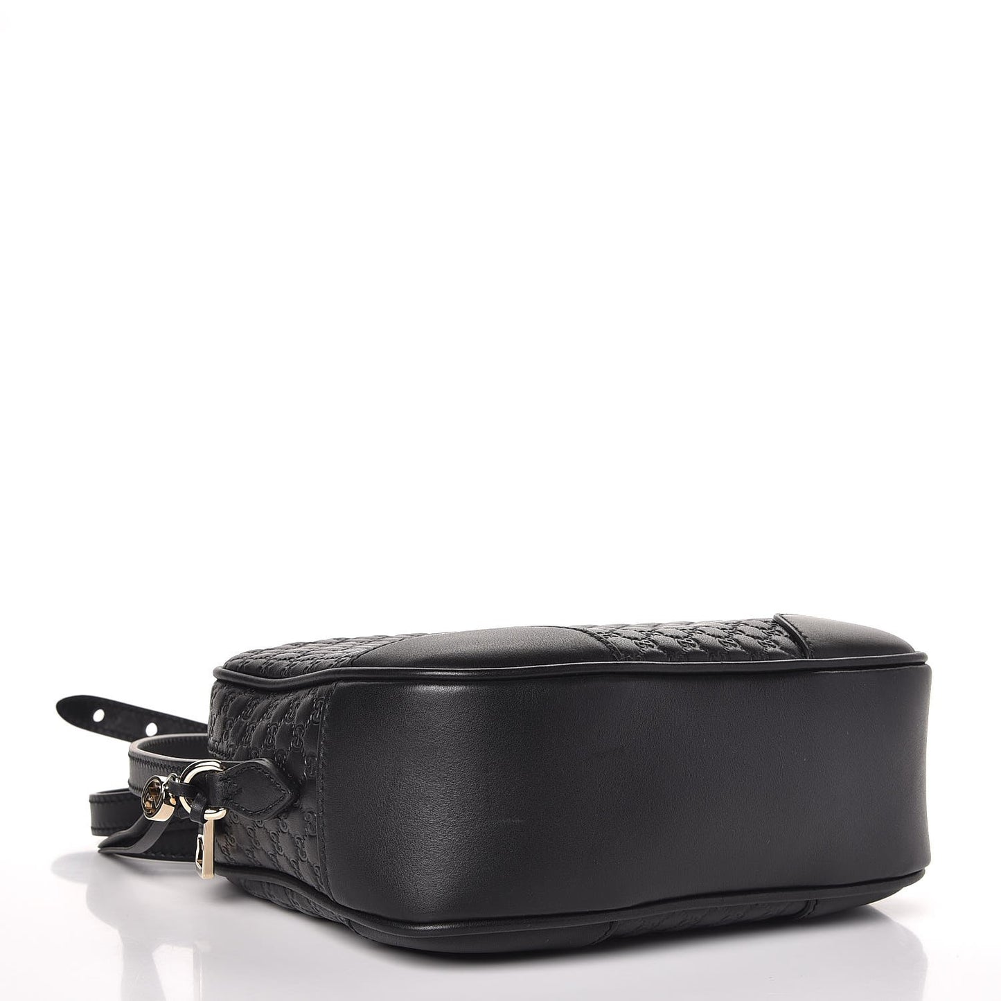 Microguccissima Mini Bree Messenger Bag Black