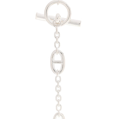 Hermes Sterling Silver Farandole Necklace 160 4 of 4