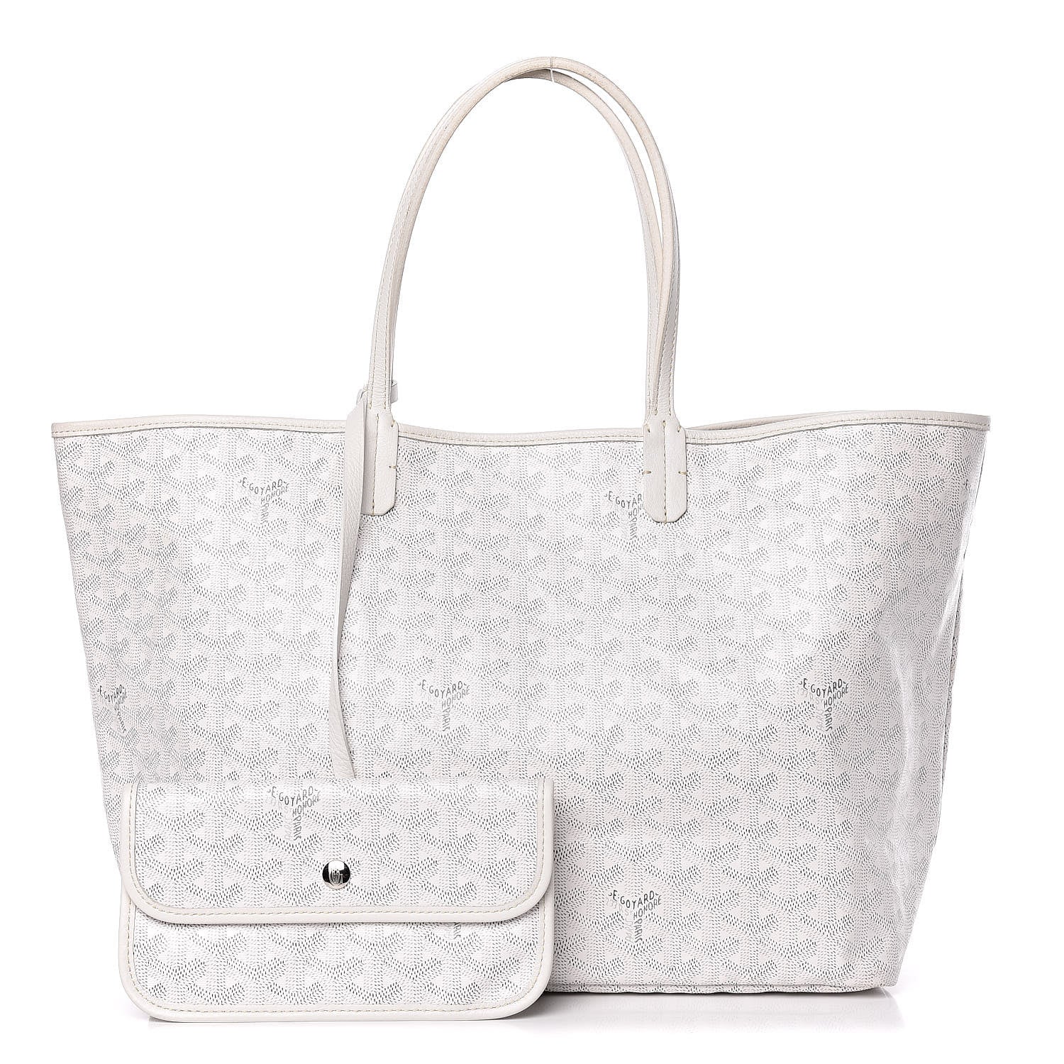 Goyard Goyardine Saint Louis PM White 1 of 14