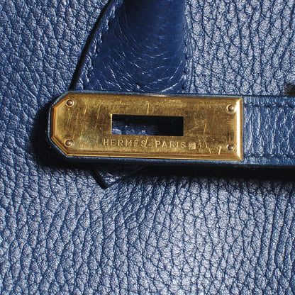 Hermes Ardennes Birkin 35 Brighton Bleu 6 of 9