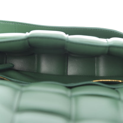Bottega Veneta Nappa Maxi Intreccio Padded Cassette Crossbody Bag Racing Green 5 of 12
