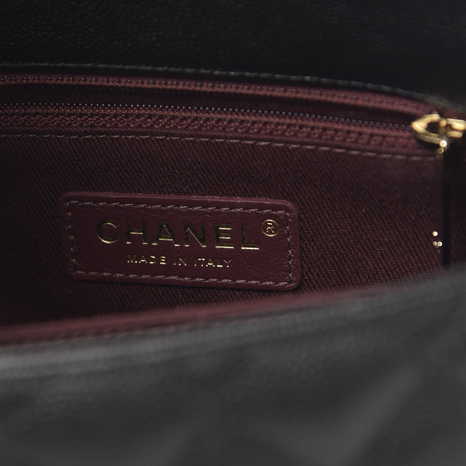 Chanel Caviar Quilted Mini Coco Handle Flap Black 7 of 12