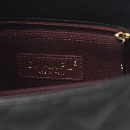 Chanel Caviar Quilted Mini Coco Handle Flap Black 7 of 12