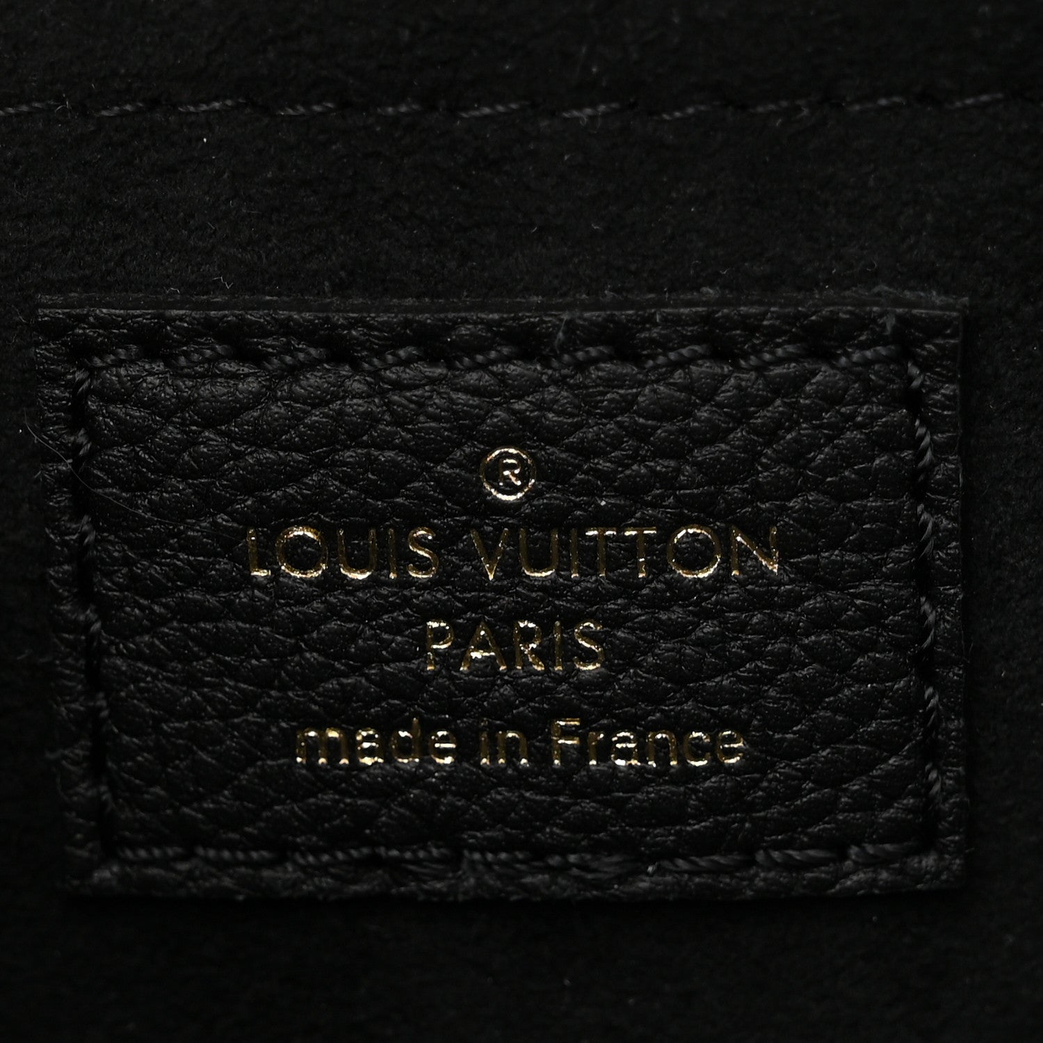Louis Vuitton Grained Calfskin Lockme Tender Black 6 of 9