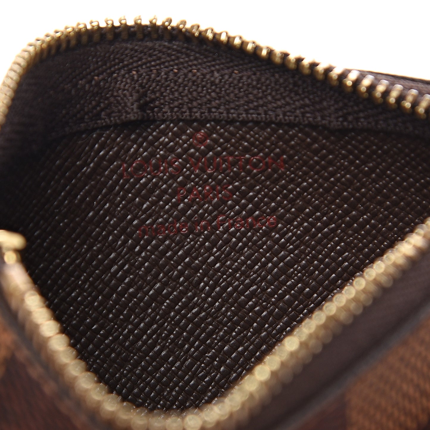 Damier Ebene Key Pouch