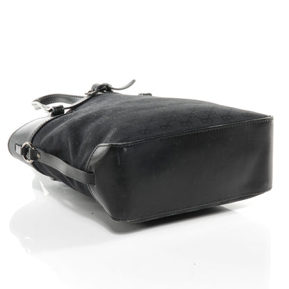 Gucci Monogram Small Bucket Tote Black 4 of 7