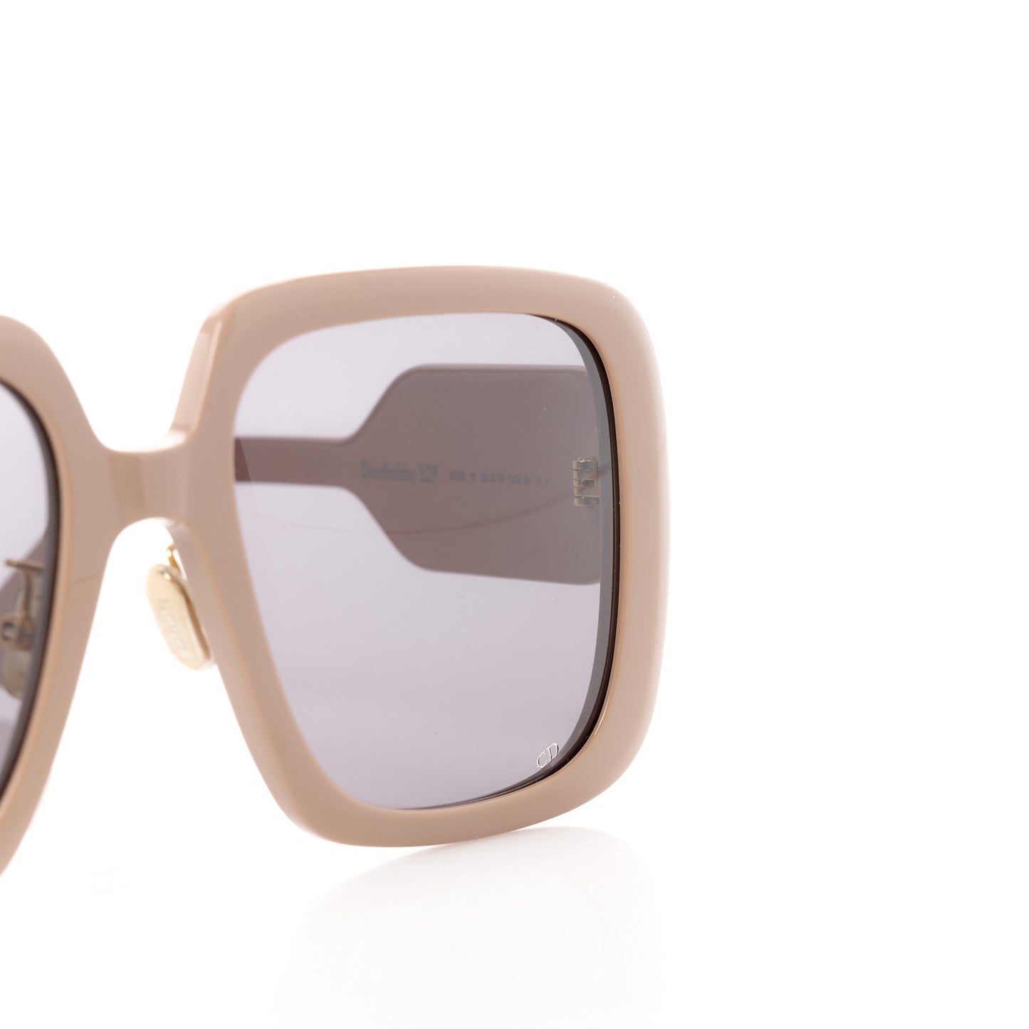 Diorbobby S2F Sunglasses Beige
