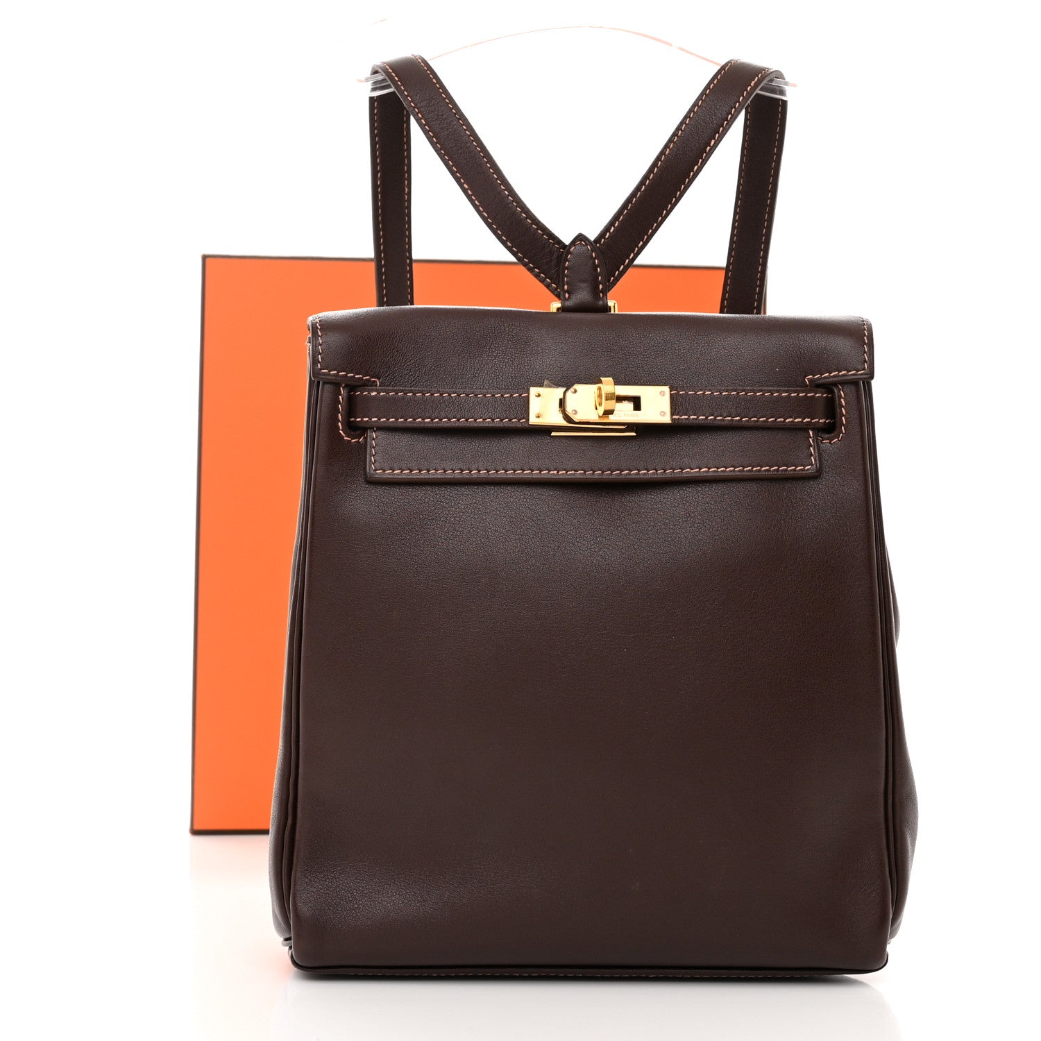 バッグ kelly Hermes Gulliver Kelly Ado Backpack 20 Chocolate 1403754 – FASHIONPHILE