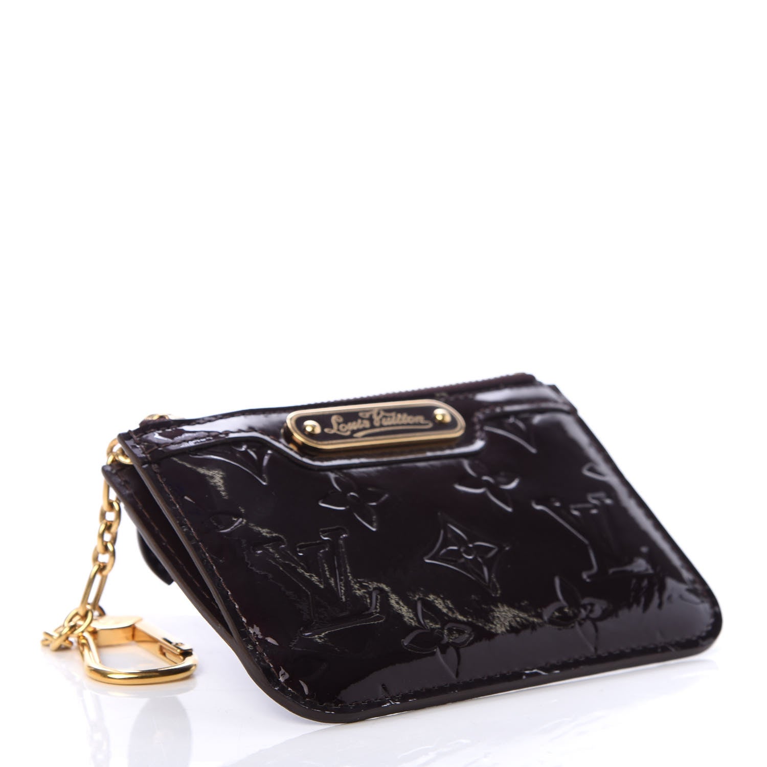 Louis Vuitton Vernis Key Pouch Amarante 4 of 6