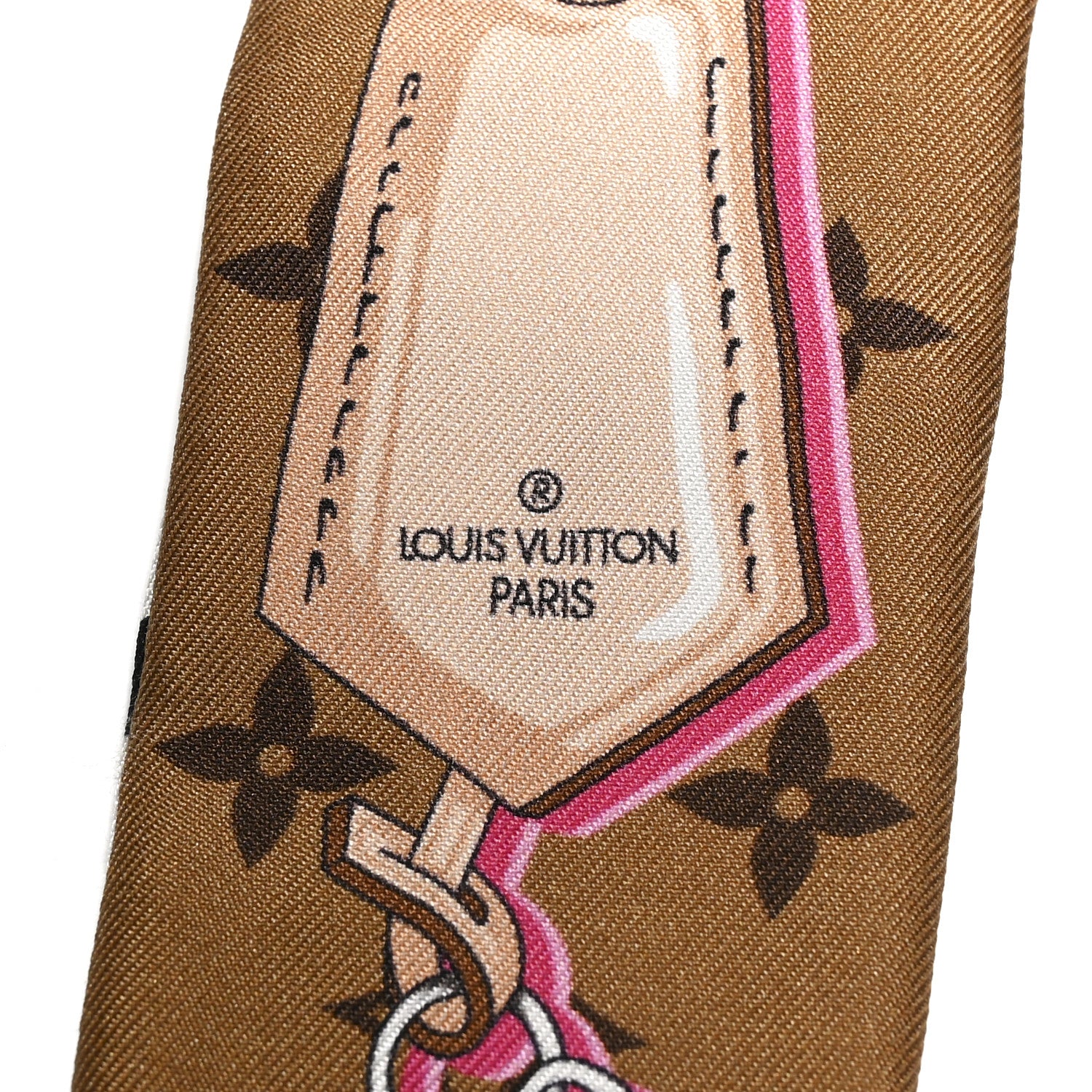 Louis Vuitton Silk Ultimate Monogram BB Bandeau Black 3 of 6