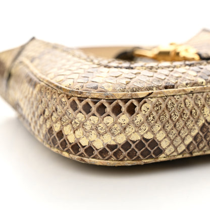 Gucci Snakeskin Mini Jackie 1961 Hobo Beige 9 of 18