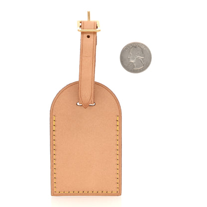 Louis Vuitton Vachetta Luggage Tag 2 of 3