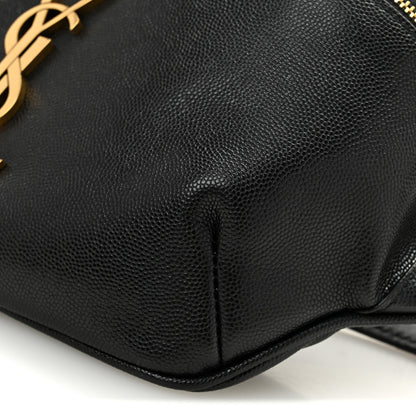 Saint Laurent Grain De Poudre Monogram Belt Bag Black 10 of 10