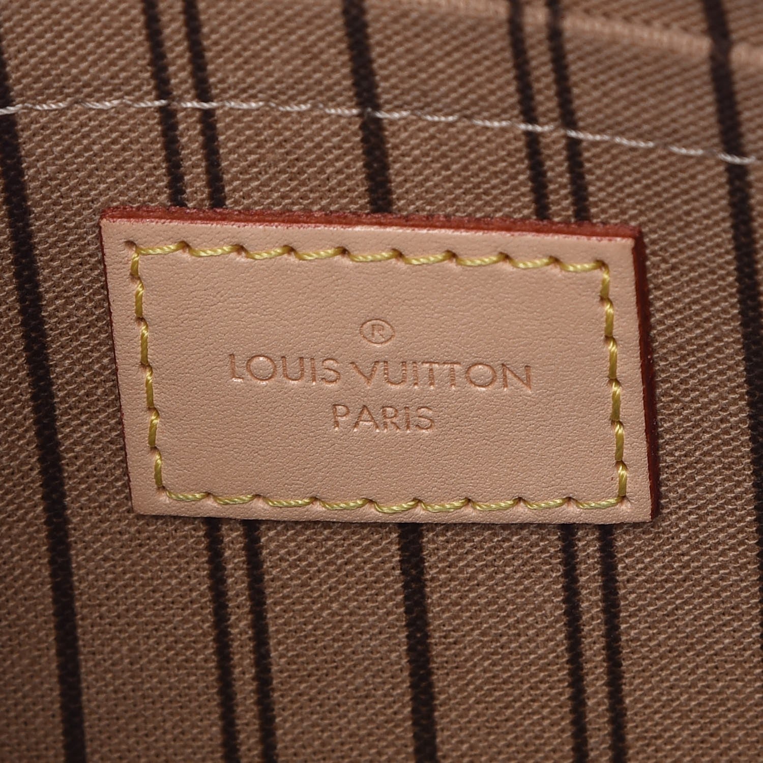 Louis Vuitton Monogram Neverfull MM GM Pochette 6 of 8